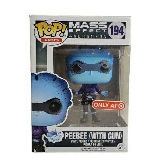 Funko Other - Funko Pop! Peebee With Gun Vinyl Figure #194